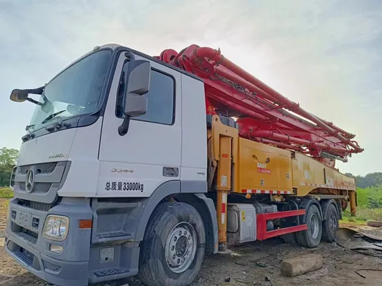2019 Sanny with Beenz Hydraulic Pump Truck Mounted Cost of Used Concrete Pump Trucks