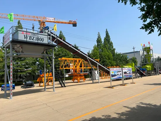 Efficient Wbz600-D Soil Mixing Plant for Road Construction Needs