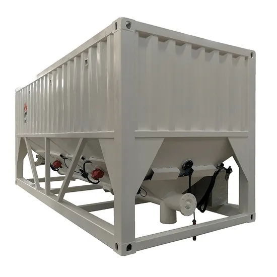 Horizontal Silo Concrete Cement Silo Fly Ash Silo 50t 80t 100t