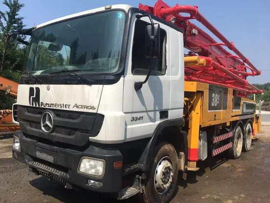 38m Putzmeister Concrete Pump Truck with All Kinds of Chassis Compatible