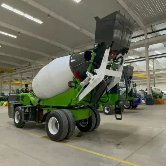 Output 4m3 Self Loading Concrete Mixer Truckself Loading Mixer