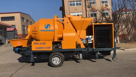 Mini Auto Diesel Concrete Mixer Pump Beton Concrete Machinery