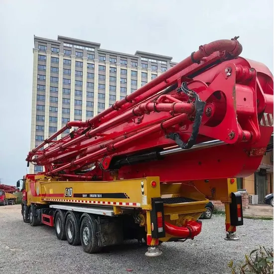 2020 Second Hand Concrete Machinery on Volvo Truck Wireless Remote Control Concrete Machinery Construction Equipment 66m Used Concrete Pump Trucks