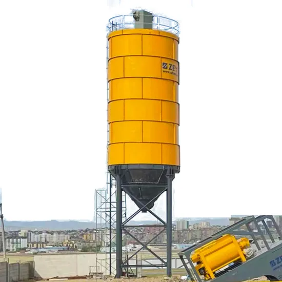 Cement Silo 50ton Bolt Type Modular Design for Easy Installation