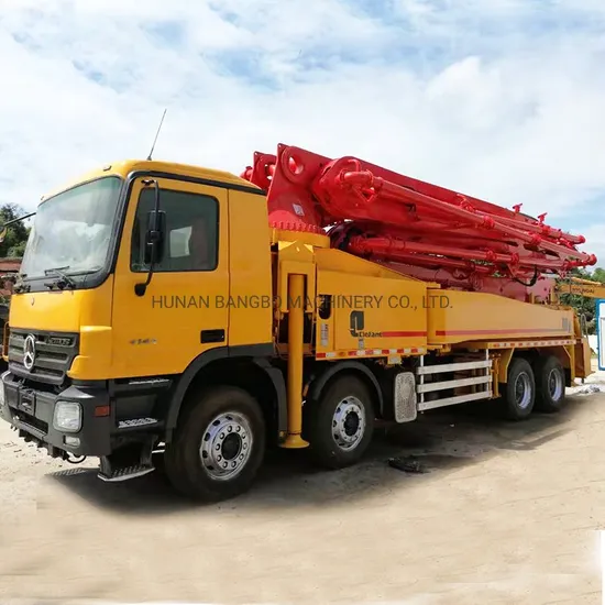 Putzmeister 46m Concrete Equipment Concrete Placing Boom Beton Pumper Used Concrete Truck Machine