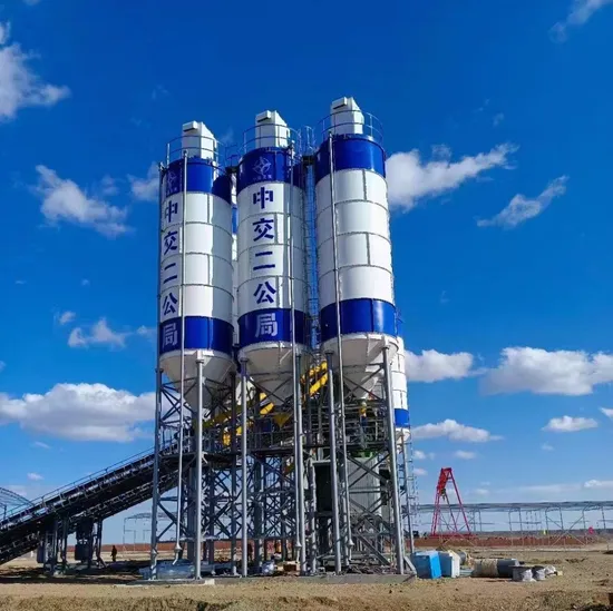 High-Performance Concrete Batching Plant for Road Building Applications