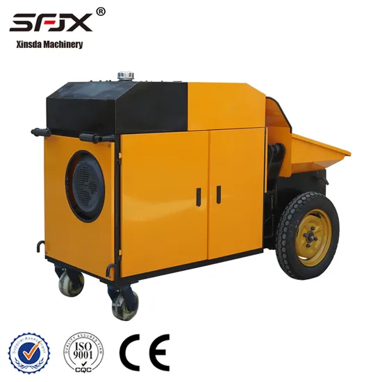 Small High Pressure Secondary Concrete Transport Pump for Construction