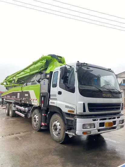 2013 Renovated Zml 52m Concrete Pump on Isz Truck Concrete Boom Pump Heavy Equipment