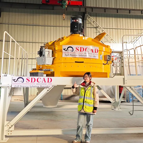 Quality Certification Planetary Concrete Pan Cement Mixer with Oil Temperature Detection