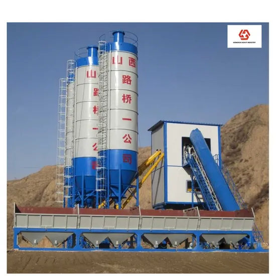 Auto Wet Cement Concrete Mixing Plant Batch Equipment