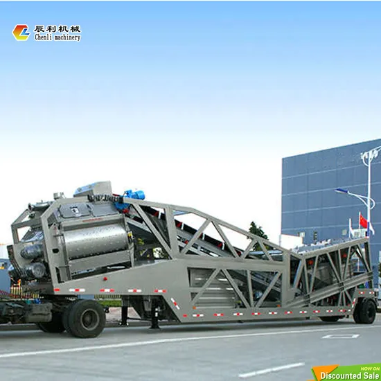 Powerful Mobile Cement Concrete Batching Plants China Factory Price