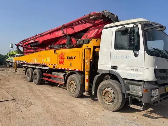 Used 2013 Sanny 56 Meter Diesel Concrete Pump Truck for Sale