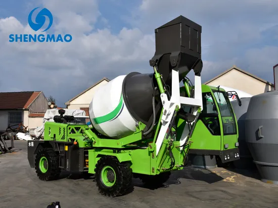 4m3/Batch Concrete Mixer Highly-Automatic Works Almost All Jobsites