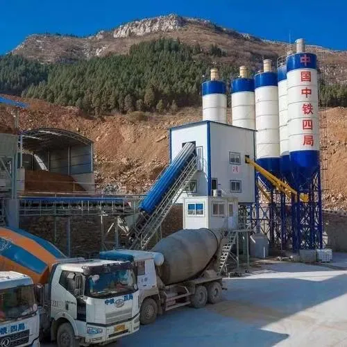 High-Quality Concrete Mixing Plant / Batching Station Construction Equipment