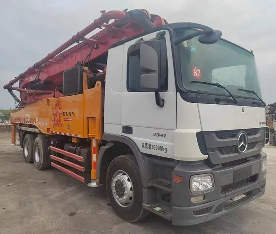 Perfect High Quality 2013 47m Concrete Boom Pump Truck for Sale
