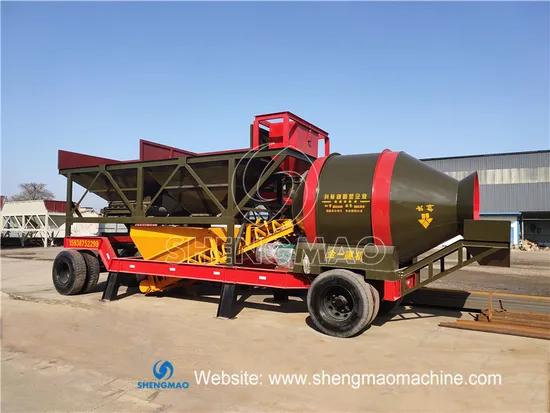 20cbm 30cbm 60cbm 100cbm Concrete Precast Dry Portable Mixing Equipment Station Automatic Mobile Concrete Batch Plant with Auger Price List in