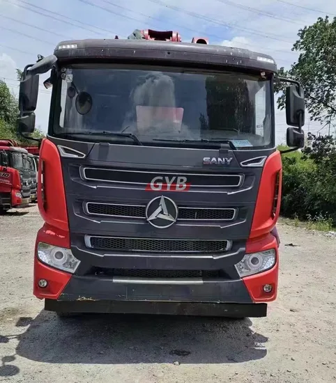 High-Quality Used 2021 Sanny Truck Mounted Concrete Pump