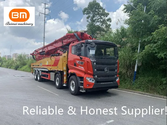 Concrete Pump 56m New Mobile Concrete Pump Truck with Sanny Chassis