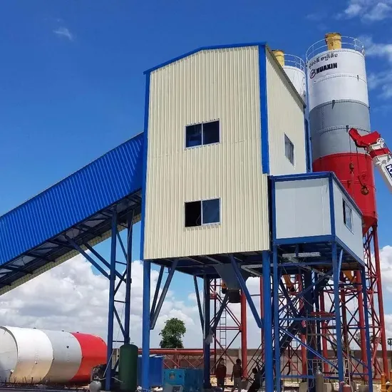 Reliable Concrete Mixing Plant with Double Horizontal Mixer