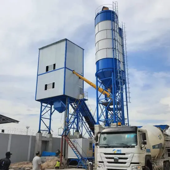 Zeyu Brand High Output Portable Concrete Batching Plant