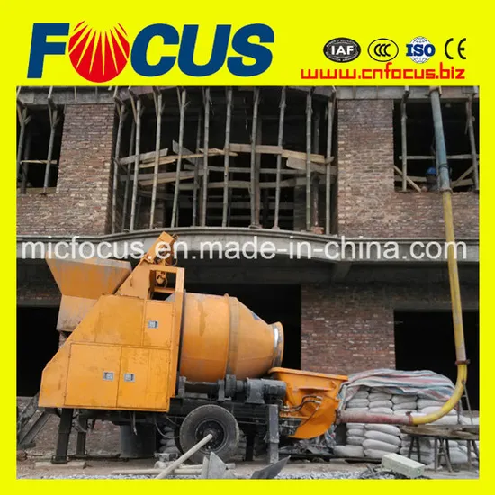 Jbs40 10-40m3/H Trailer Diesel Concrete Mixer Pump