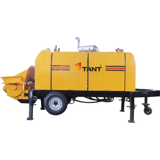Multifunctional Manufacturer Selling Diesel Engine Mortar Wholesales Concrete Stationary Line Pump