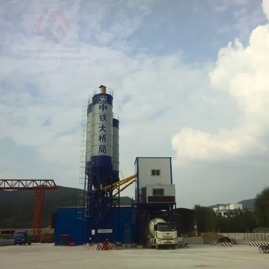 Big Capicity Building Material Making Machinery Concrete Ready Mix Batch Plant Hzs180