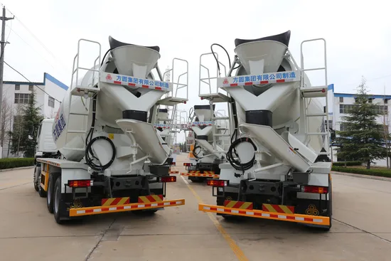 High-Performance 9m3 Concrete Truck Mixer From Fangyuan, Shandong