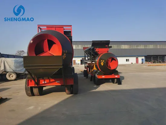Yhzm20 Mobile Concrete Batching Plant No Need Foundation with Mibile Horizontal Cement Silo