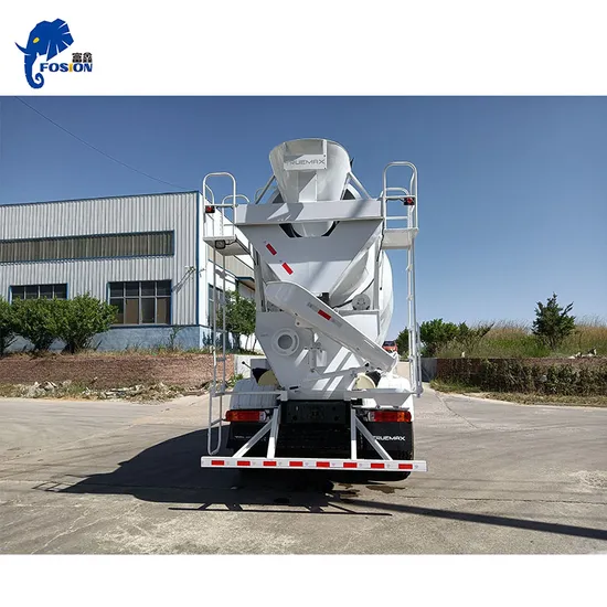 9m3 Drum Mixer Truck Cement Concrete Mixer Transport Engineering Truck Truck 2-14cube