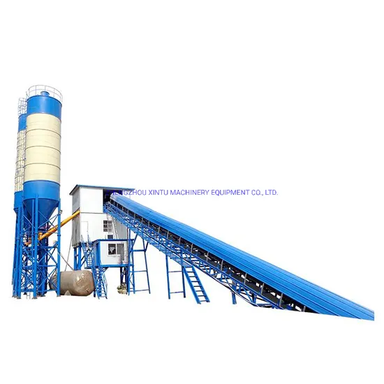 Ready Mixed Concrete Batching Plant Hzs90 with Js1500 Mixer PLC Control