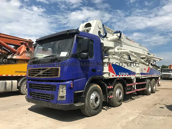 Concrete Equipment Concrete Placing Boom Beton Pump Machine Renewed Concrete Pump Truck