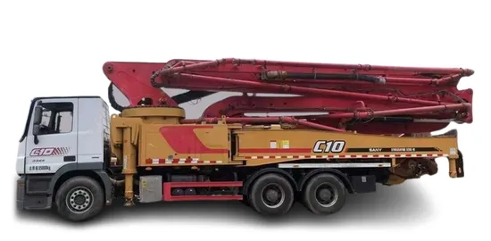 Second Hand Concrete Pump Truck Concrete Pumping Equipment 2019 52m Used Concrete Pump Truck