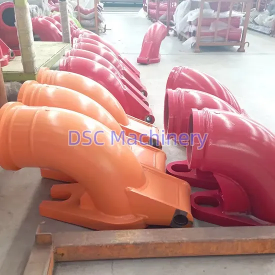 Factory Price Putzmeister/Schwing Concrete Pump Hinged Chain Elbow Concrete Pump Elbow Parts