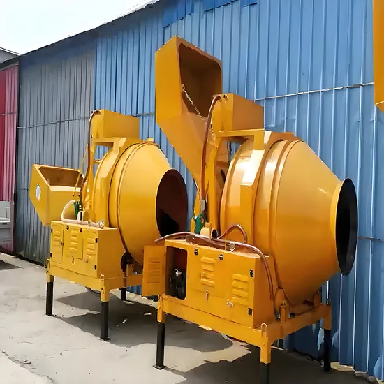 Adjustable Speed Electric Concrete Mixer for Professional Use