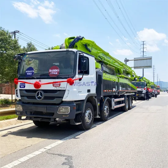 Zoomlion Zlj5440thb Benz Chassis 52m 56m Hydraulic Pump for Mobile Used Concrete Pump Truck