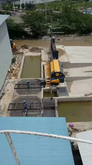Heavy-Duty Concrete Separator Sand Stone Wash Machine for Industrial Use