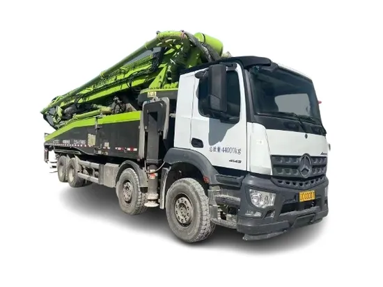 2021 Cement Pumping Equipment Zoomlion Second Hand Concrete Pump Truck on Benz Chassis Concrete Transfer Pumping Truck 63m Used Concrete Pump Truck