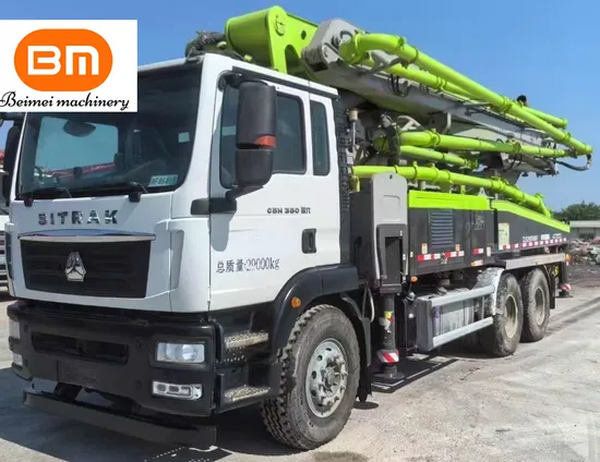 EL Ano 2022 De Zoomlionn Con 43 Metros EL Camion De Bomba O Bombeo PARA Concreto Premezclado