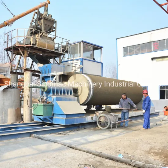 Rccp Reinforced Concrete Pressure Pipe Spraying Machine