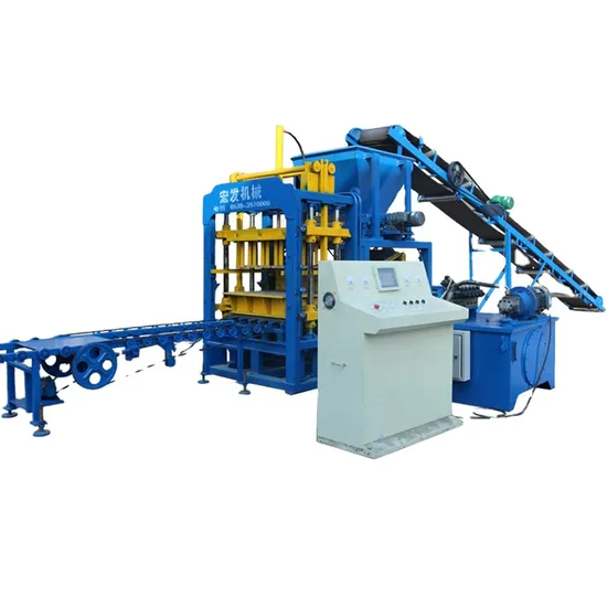 Block Machine Making Automatic Concrete Brick Machine in Morocco Price