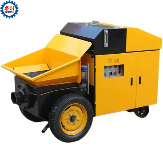 Factory Supply Small Hydraulic Concrete Pump for Injection Building