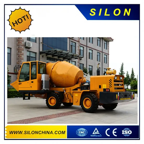 1.2 M3 Mobile Concrete Mixer Truck with Self-Loading System (HK1.2)