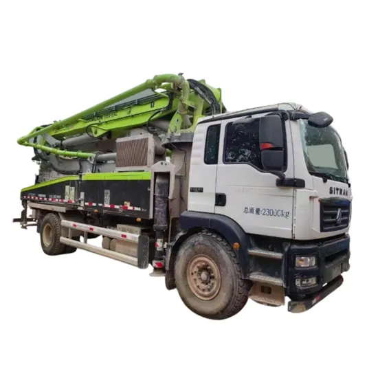 38X-5rz-3 Zoomlion 38m Used Losding Truck Mounted Concrete Mixer Pump Trucks