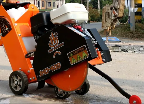 Honda Gx390 Gasoline Walk Behind Jhd400 Concrete Road Cutting Machine