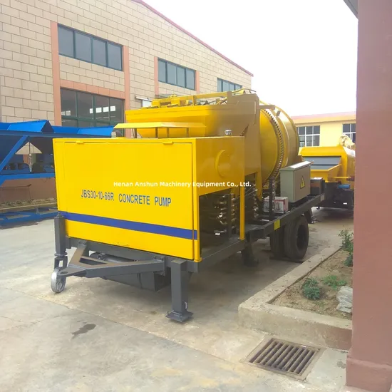 Factory Price Portable Concrete Mixer and Pump Machine Static Concrete Mixer Pump