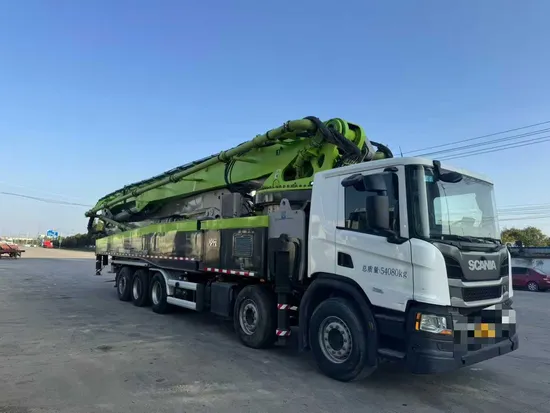 2021 67m Zoomlion Used Concrete Boom Hydraulic Pump Truck