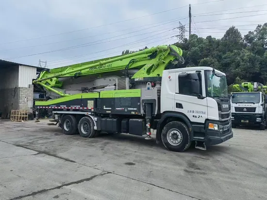 52m Pump Truck Optional Chassis Truck Mounted Pumps Energy Saving Truck