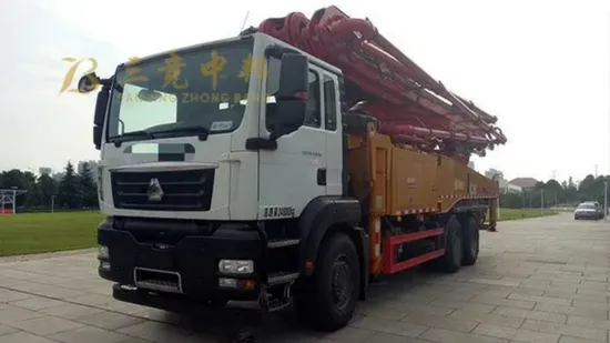 Superior Concrete Pump Truck Adopted with High Quality Materials and Workmanship
