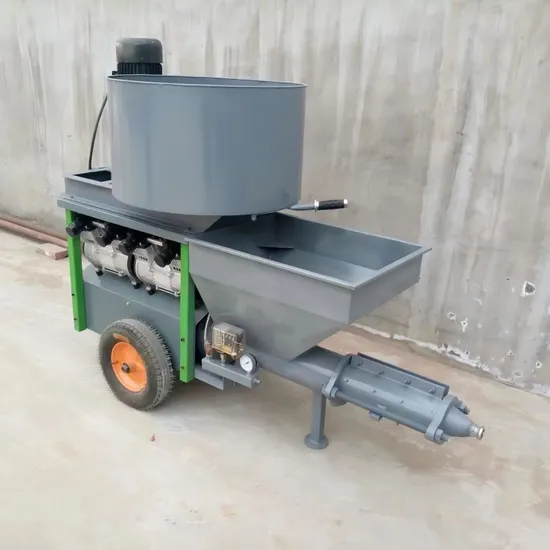 Concrete Pump Mixed Concrete Mixer Cement Mortar Plaster Shotcrete Machine